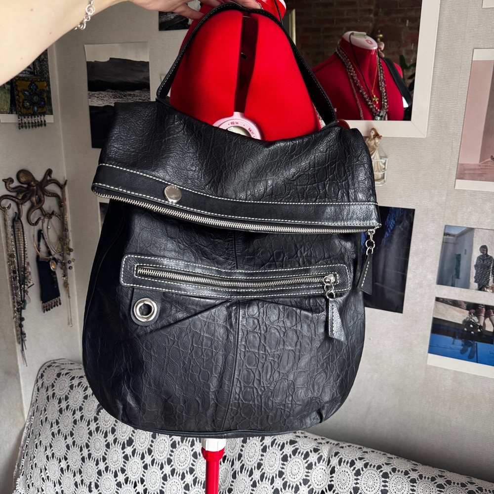 DAUTORE genuine leather Y2K shoulders/hand  hobo bag